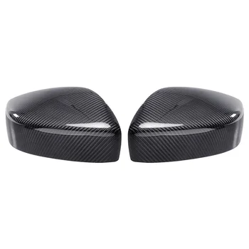 

2pcs Carbon Fiber Side Rear View Wing Mirror Cover Shell Cap Fit For Infiniti G25 G37 Q40 Q60 2009 2010 2011 2012-2015