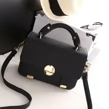 Женская дизайнерская сумка, новая модная повседневная сумка на плечо, роскошные женские сумки, качественная искусственная кожа, брендовая Милая Дамская маленькая упаковка в Корейском стиле