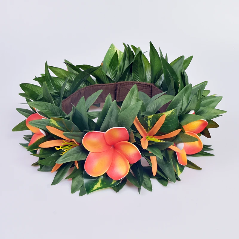 Рисунок 2 - Повязка на голову Плюмерия из искусственного шелка