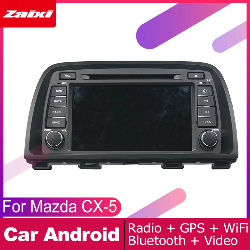 Car Android Multimedia System For Mazda CX-5 2012 2013 2 DIN Auto DVD Player GPS Navigation Radio Audio WiFi