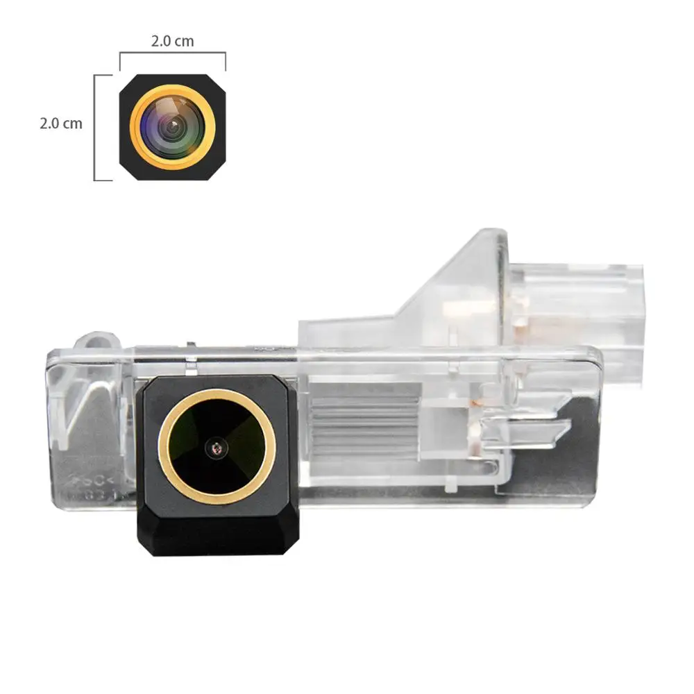 Задняя фонарь HD 1280x720p для Renault scenic 2 II Grand 2003 ~ 2009 с ночным видением Золотая камера |