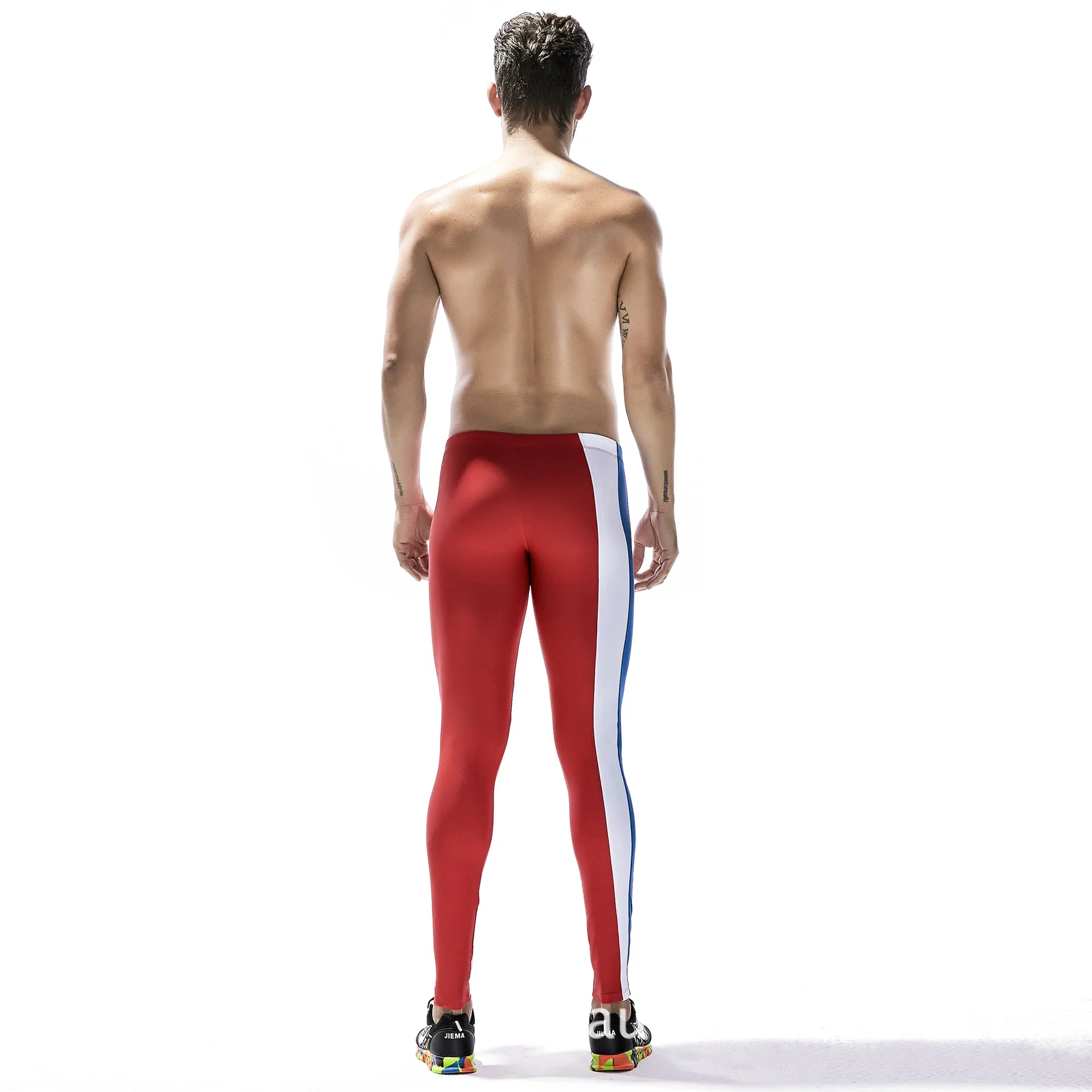 Men Sweatpants Quickly Dry Elastic Compression Leggings Tights Skinny Sport Pant Jogger Running Fitness Workout Pant Sportswear