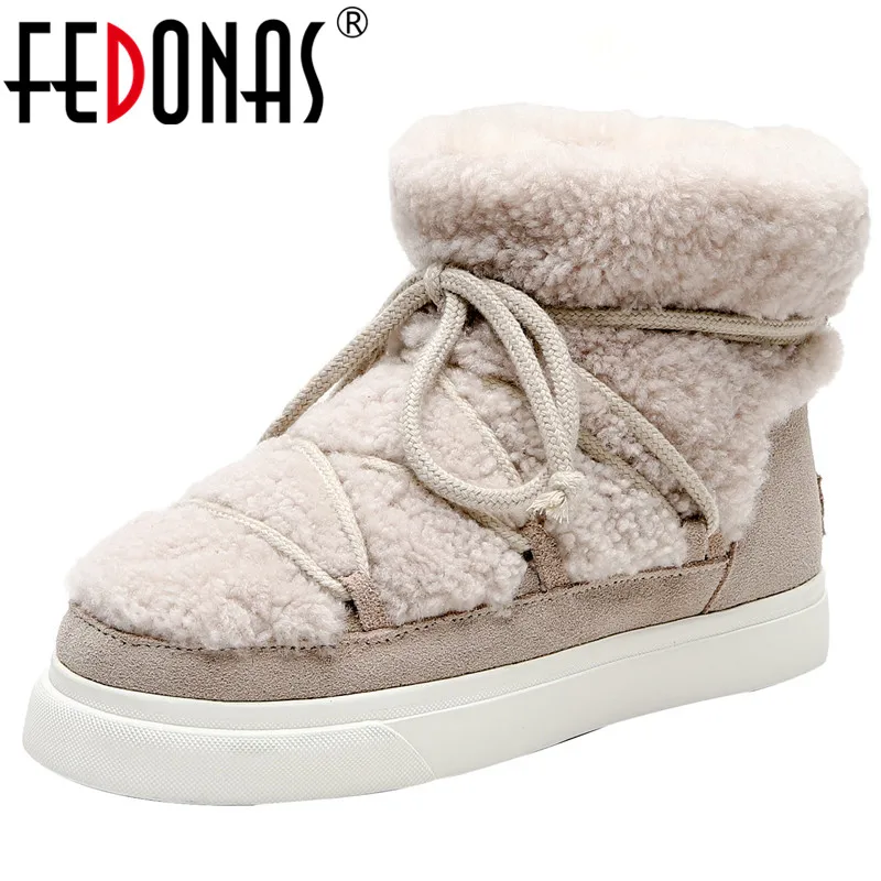 Flats Platform-Boots Cow-Suede FEDONAS Dancing Women Casual-Shoes Female Big-Size Sweet