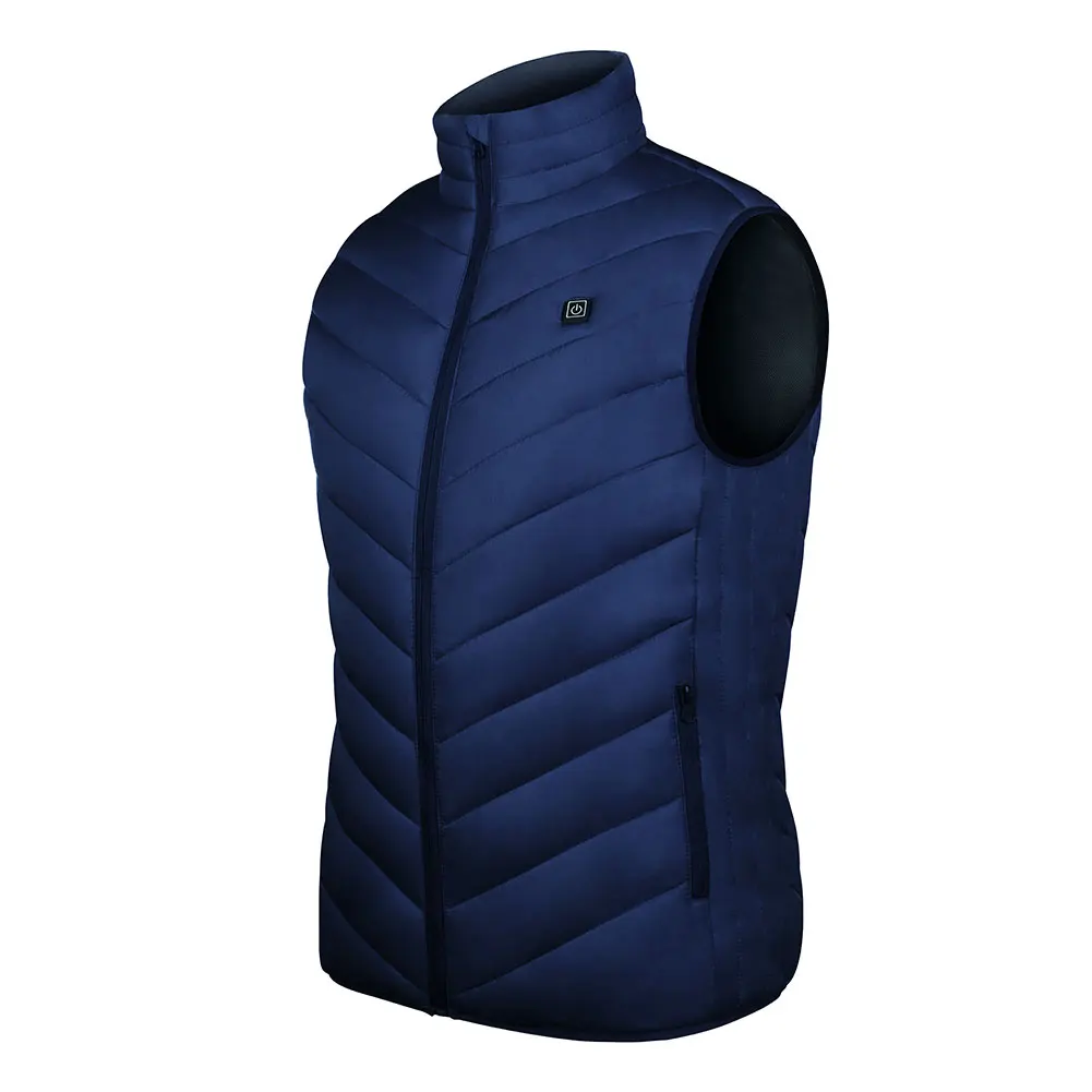 Homens ao ar Áreas de Aquecimento Jaqueta de Inverno Elétrica para Esportes Livre Infravermelho Colete Roupas Térmicas Caminhadas 2021 Usb 8 8 Cheap Colet. trilha