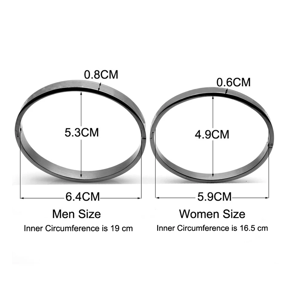 Stainless Steel Cuff Bracelets Bangles For Women And Men Gold Color Simple Punk Bracelet Fashion Jewelry stainless steel bracelet
