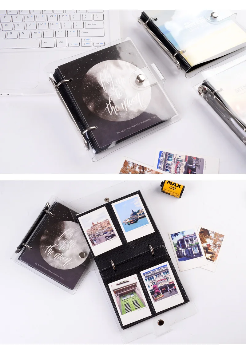 100 карманы Mini 3 дюймов Плёнки Фотобумага альбом Памятная книжка для камер Мгновенной Печати Mini 8 9 белая пленка для Fuji Instax Polaroid пленка имя держатель для карт