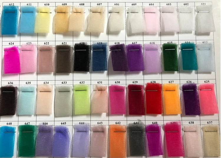 网纱色卡1