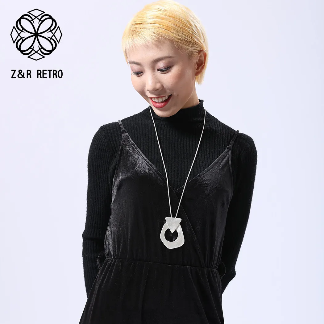 Trendy Pendants & Necklaces Link Chain Necklace Women Vintage Fashion Pendants Handmade Clothes Accessories Fashion Goth Jewelry - 3