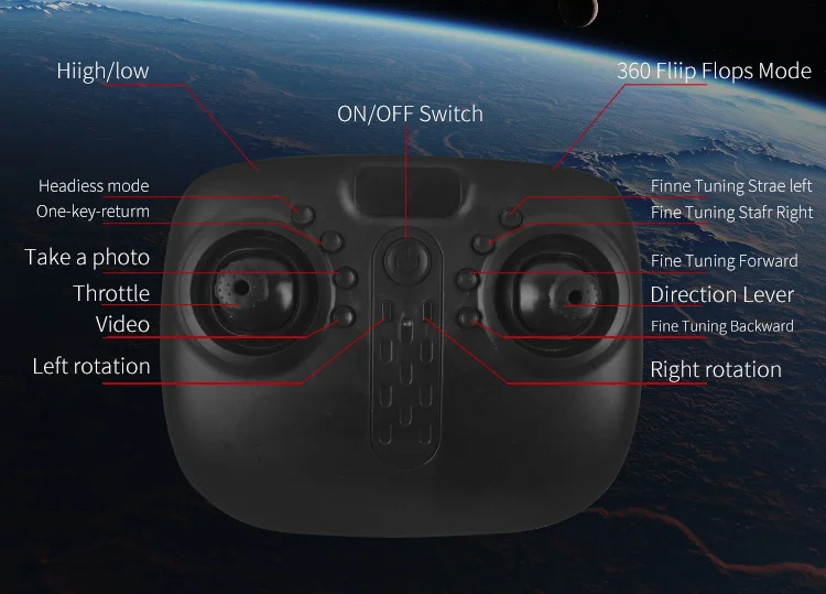 HJ14 Дрон RC вертолет Дрон HD 720/1080P wifi FPV селфи камера Пульт дистанционного управления Летающий вертолет игрушка дропшиппинг