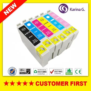 

Compatible Ink Cartridge for T0851 T0851N-T0856N suit For EPSON Stylus Photo 1390 T60 etc.