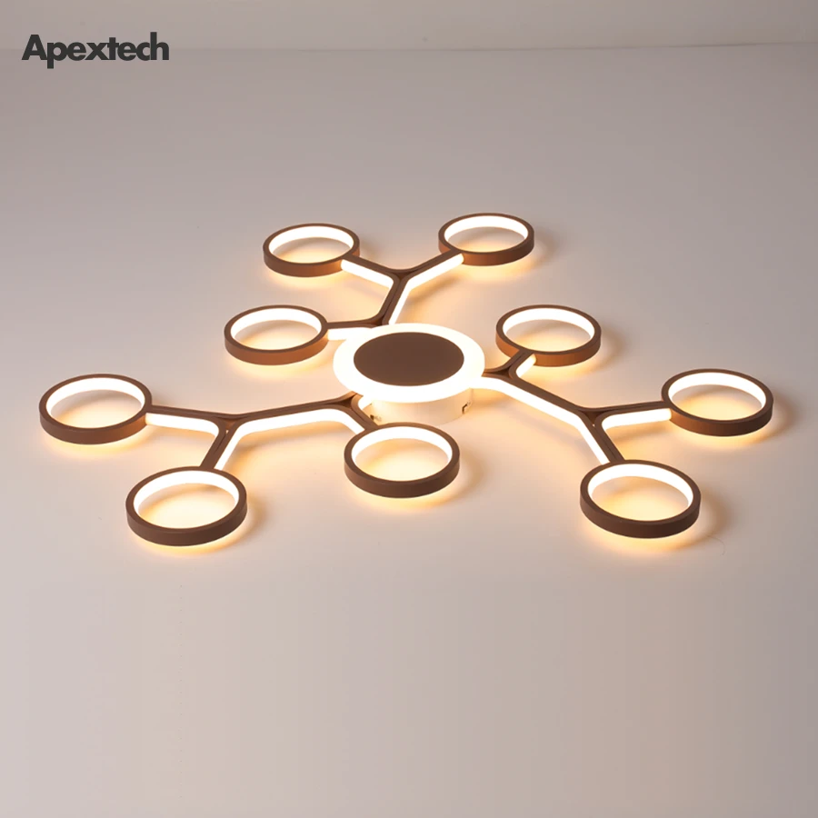 LED Chandelier Living Room Lights Ceiling Lamp Post-modern Molecular form Dining Bedroom Lighting fixtures | Освещение