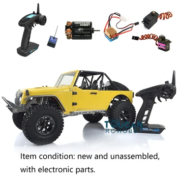 

Capo JKMAX Crawler KIT-E Painted Model Metal Chassis With FS-GT5 Radio ESC Motor Servo THZH0170
