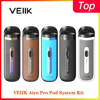 

VEIIK Airo Pro Pod System Kit 1200mAh built-in battery with 2ml pod capacity&3 colors LED indicator