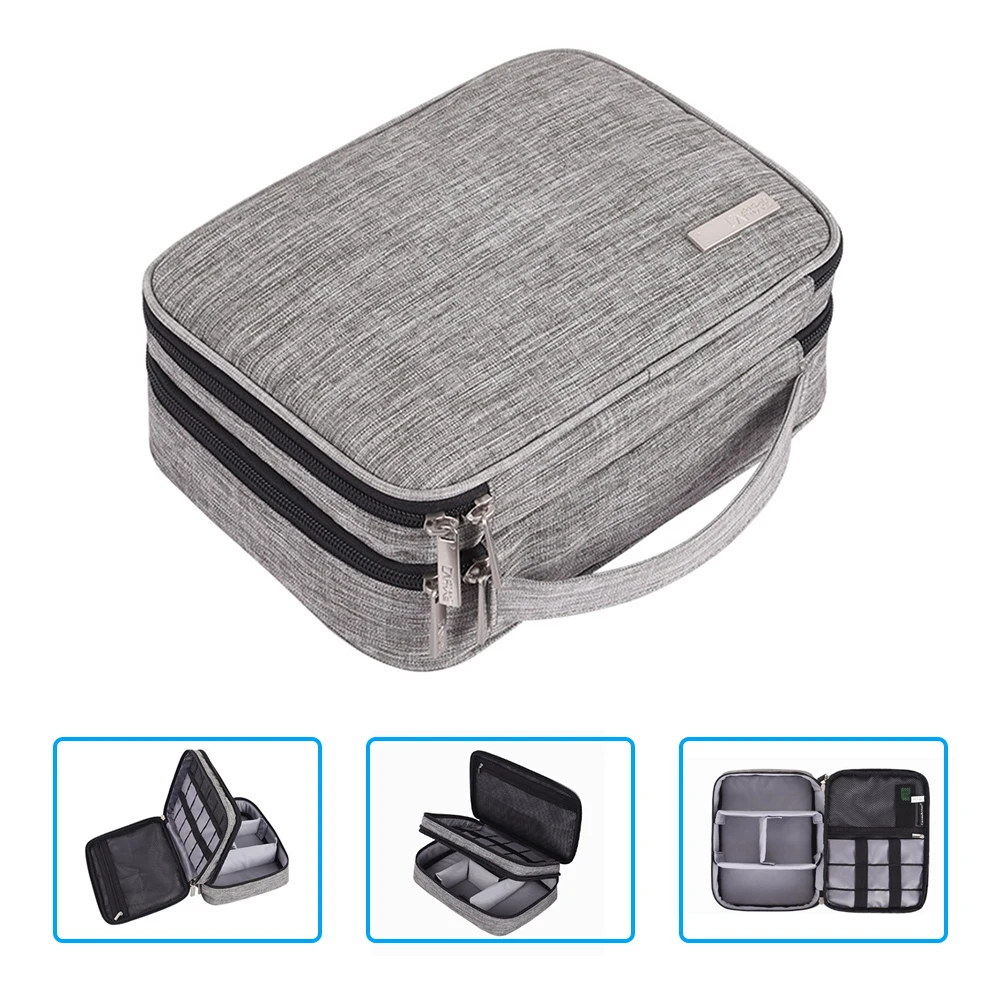 

Multifunction Digital Storage Bag Empty USB Data Cable Earphone Wire pen Power bank HDD Organizer Portable Travel Kit Case Pouch