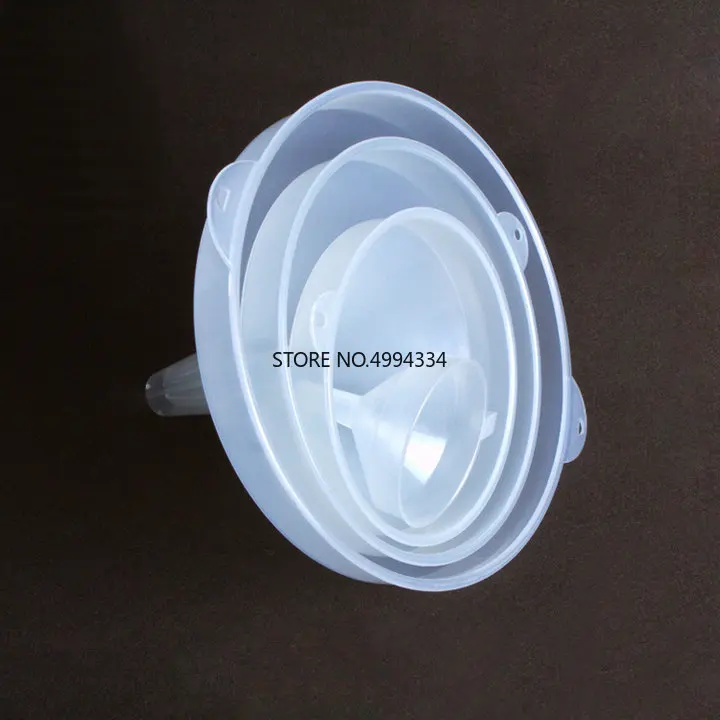 1 Набор воронка для фильтров из прозрачного белого пластика диаметр 90/170/21/260