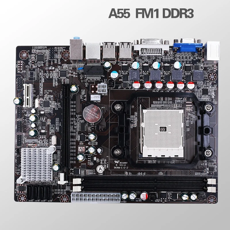 Ga A55 S3P Motherboard New Ddr3 Dimm Desktop Mainboard Boards A55 A75 S3P Cpu Socket Fm1 2