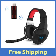 HW-N9U com microfone removível 2.4g fone de ouvido de jogos sem fio virtual 7.1 surround sound headset substituição para ps4/pc/mac