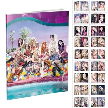 

KPOP TWICE Album MORE＆MORE Mini Photo HD Photo Card Self Made LOMO Card Photocard For Fans Gift Collection