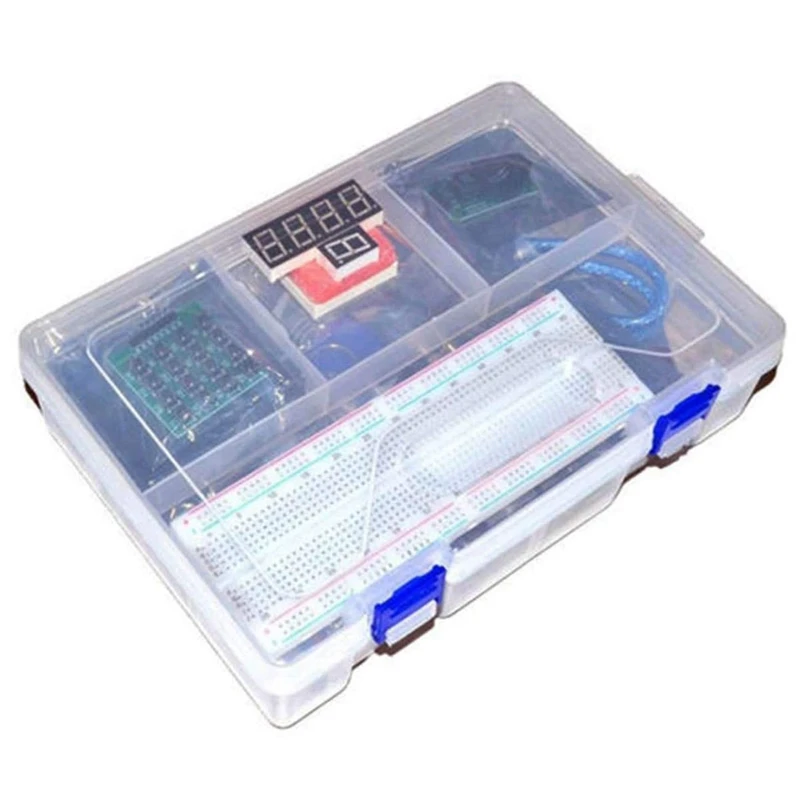 40 шт./компл. RFID стартовый набор для Arduino UNO R3, обновленная версия, Обучающий набор шаговый двигатель обучающий комплект с коробкой