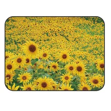 CHARMHOME заказной мягкий ковер Противоскользящий ковер Подсолнух цветочный ковер для гостиной коврик для спальни украшения дома аксессуары