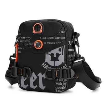 

Young Fashion Men Sling Bag Cross Body Bag Waterproof Small Shoulder Bag for Men Women