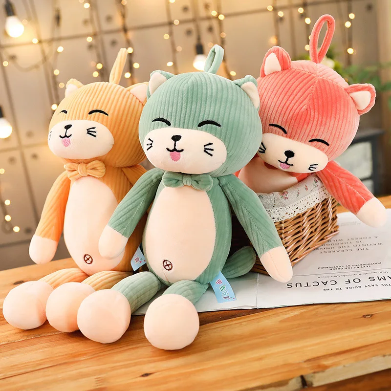 35 75 см Kawaii Кот Мягкие животные детские игрушки 3 цвета Мягкая Подушка плюшевая