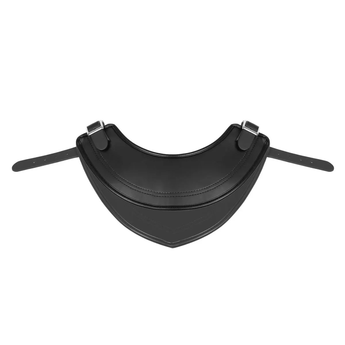 Gorget ручной работы средневековый Рыцари Тамплиер воин из искусственной кожи с регулируемым размером листовая Броня горгет шеи протектор костюм эпохи Возрождения