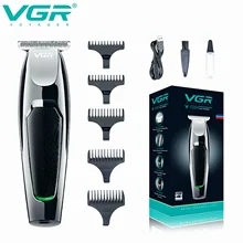 

VGR Hair Cutting Machine Electric Hair Clipper Professional Hair Trimmer For Men Haircut Machine Bald Barber USB Charging V-030