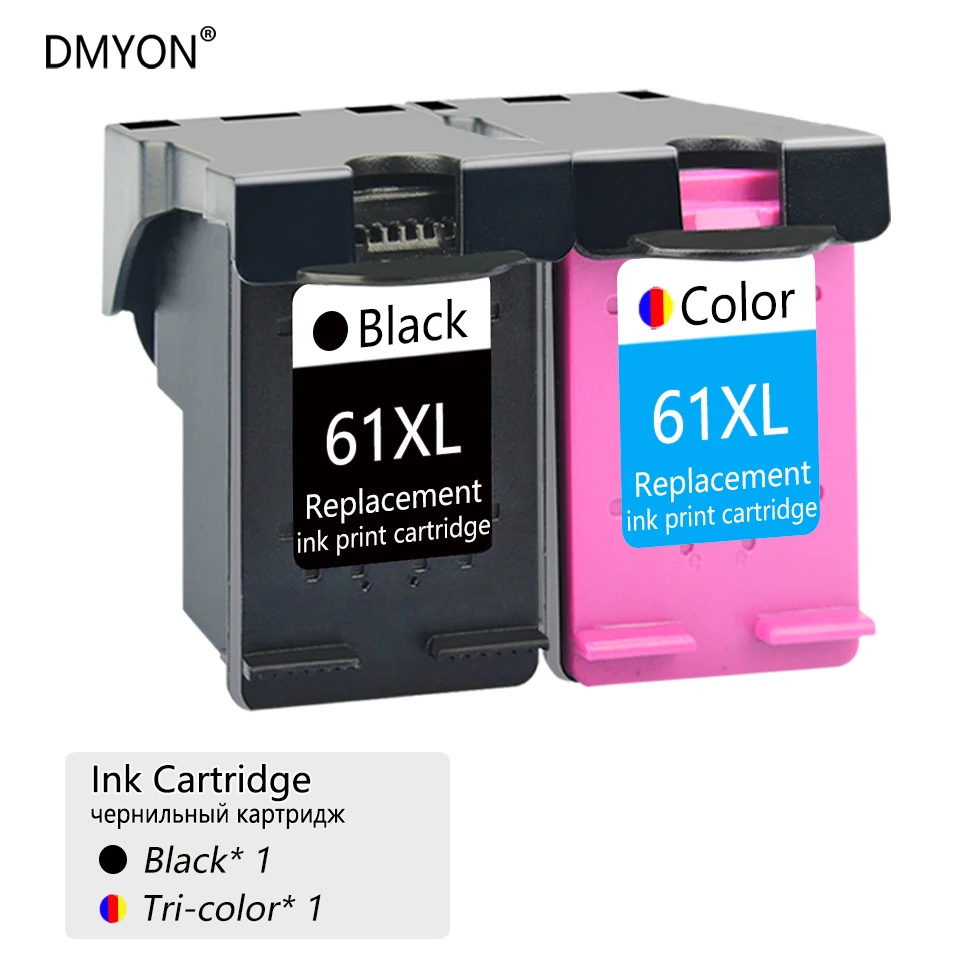 DMYON-cartucho de tinta Compatible con impresora Hp, 61 XL, 4630, 4631,  4632, 4634, 4635, 4636, 4639, Deskjet 1000, 1010, 1011, 1012, 1050 -  AliExpress Ordenadores y oficina