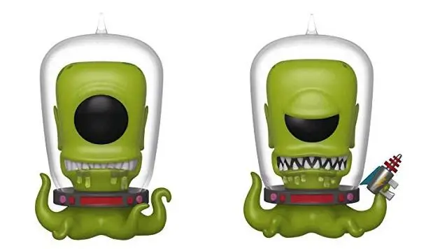 The Simpsons Treehouse of Horror Kang and Kodos светильник светится в темноте издание виниловая милая