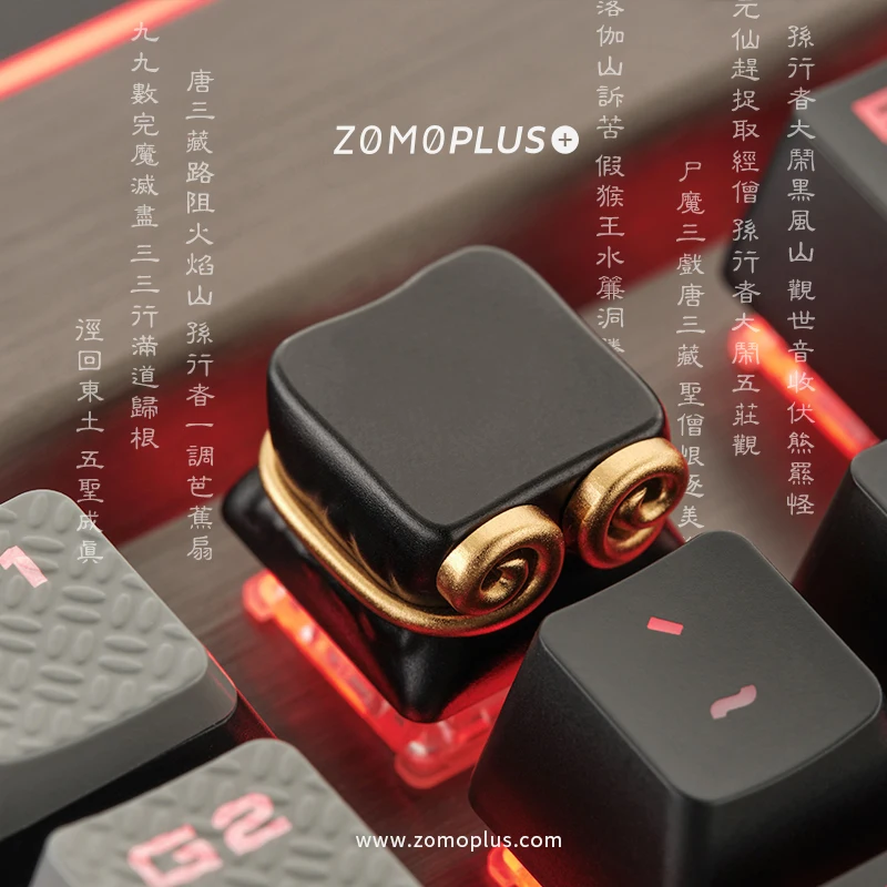 keycap teclado mecânico keycap macaco rei keycap