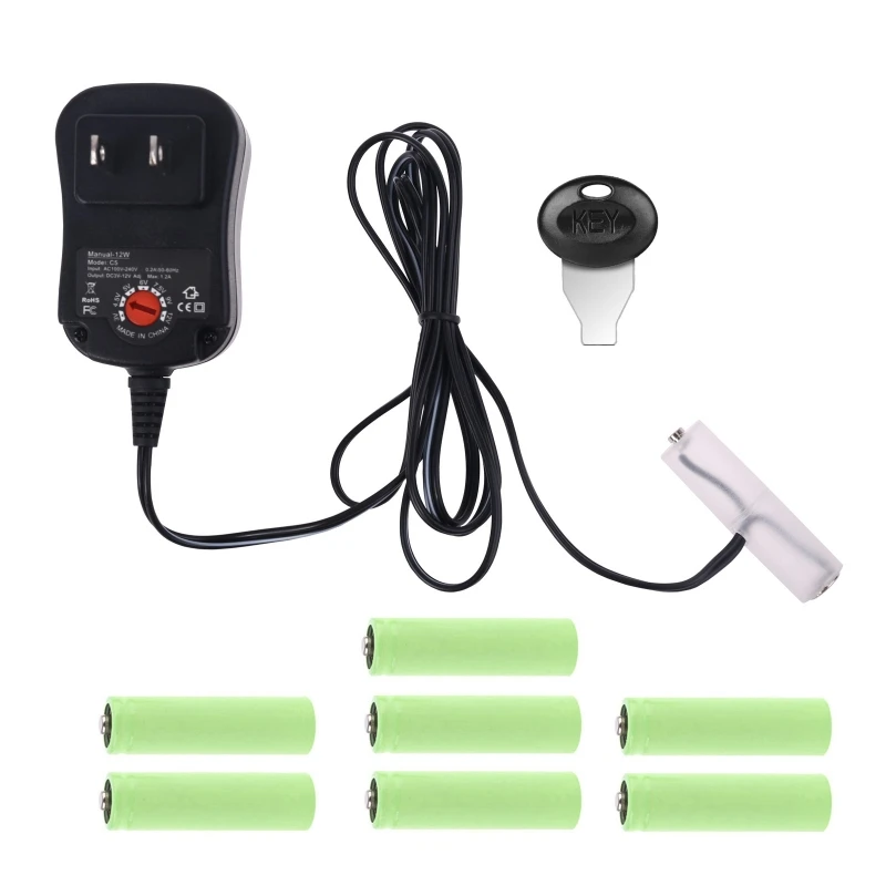 AA Eliminador de batería potencia para USA alimentación de tensión regulable 3V 4,5 V 6V 9V 12V adaptador puede reemplazar 2AA a 8AA baterías