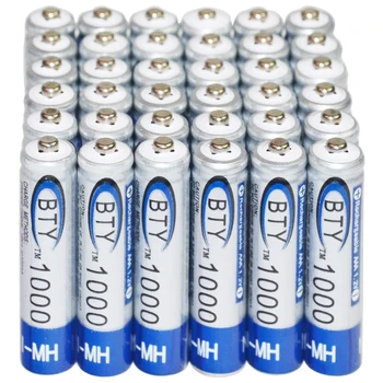 

Ni-MH Rechargeable battery MP3 RC Toys USA 3A BTY Cell 36x AAA 1000mAh 1.2V​