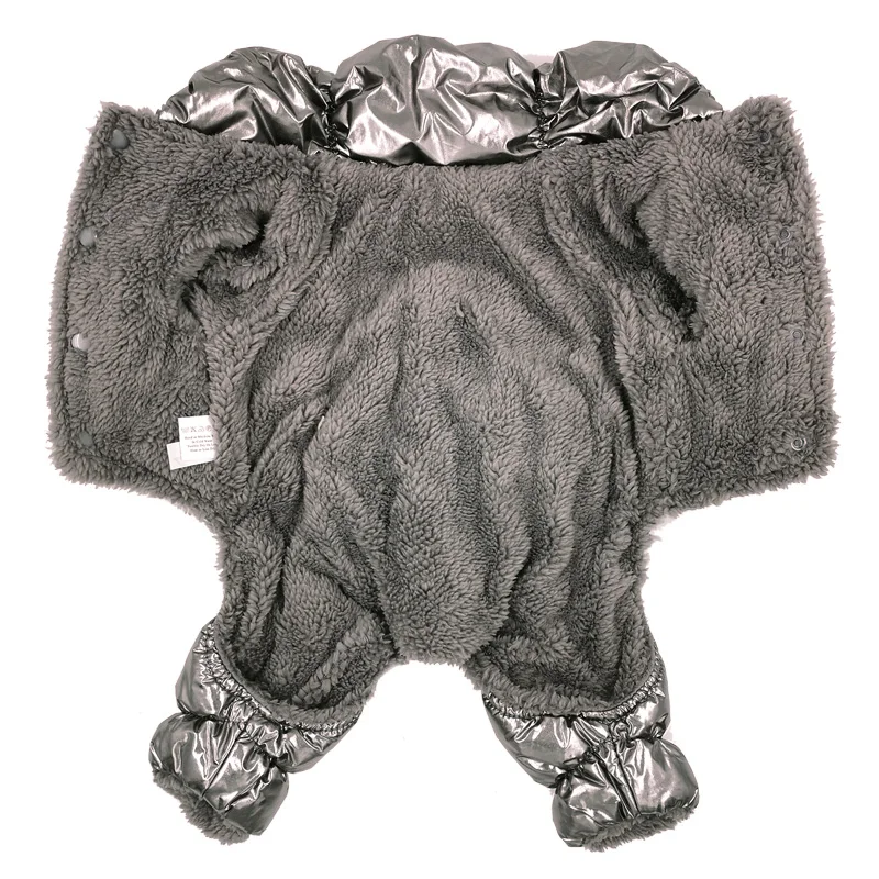 Одежда для маленьких средних собак зимнее пальто для домашних животных водонепроницаемые куртки для собак комбинезон теплый флис Чихуахуа Одежда для йоркширского терьера комбинезоны