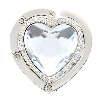 

Heart-Shape Foldable Purse Handbag Hanger Hook Holder