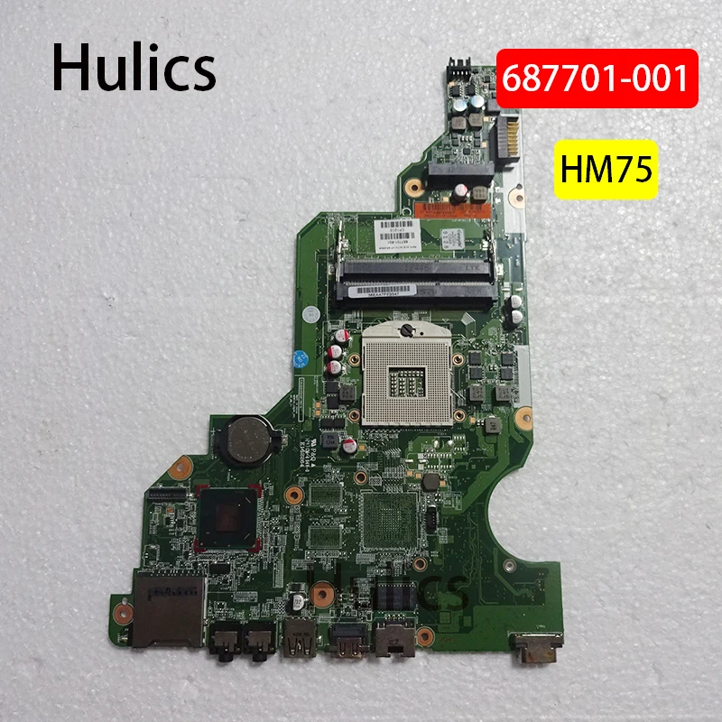 Оригинальная материнская плата Hulics 687701-501 687701-001 687701-601 для ноутбука HP 650 CQ58 модель