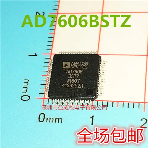 

Free shipping AD7606BSTZ AD7606 QFP64 -ADC 10PCS