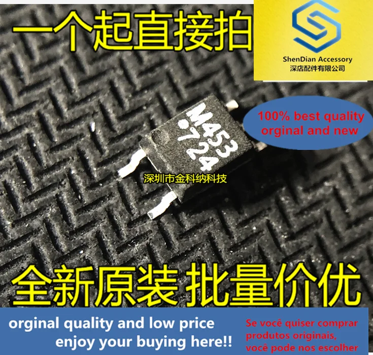 

5pcs only orginal new new imported original HCPL-M453 SOP-5 patch M453 1M high-speed optocoupler