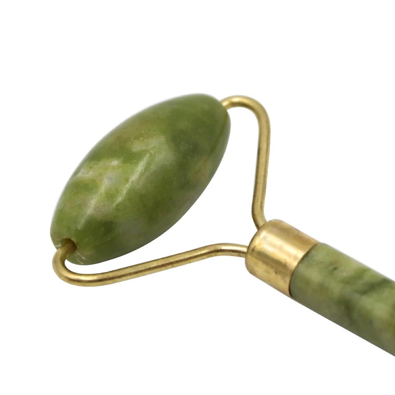 2pcs Facial Roller Massage Double Heads Jade Stone Eye Face Neck Massage Thin Tools Slimming Face 5