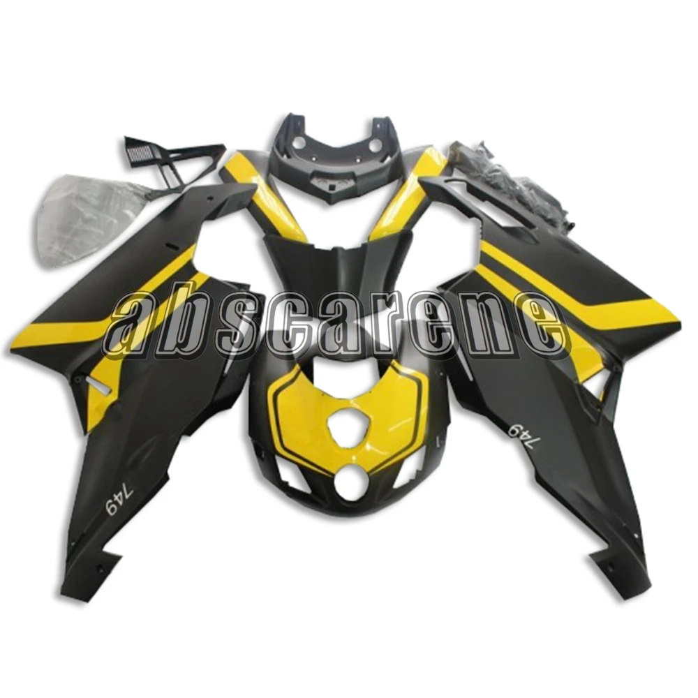 Выполните Обтекатели для поездок на мотоцикле Ducati 999 749 2005 2006 999 749 05 06 ABS впрыск Пластик кузов черного, желтого цвета панели Наборы