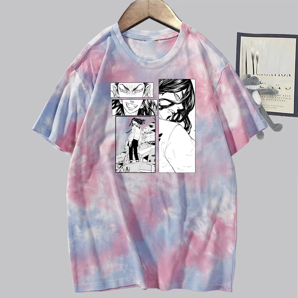 

Baji Keisuke Anime Print Shirt Tokyo Revengers Tshirt Men and Women Loose Top