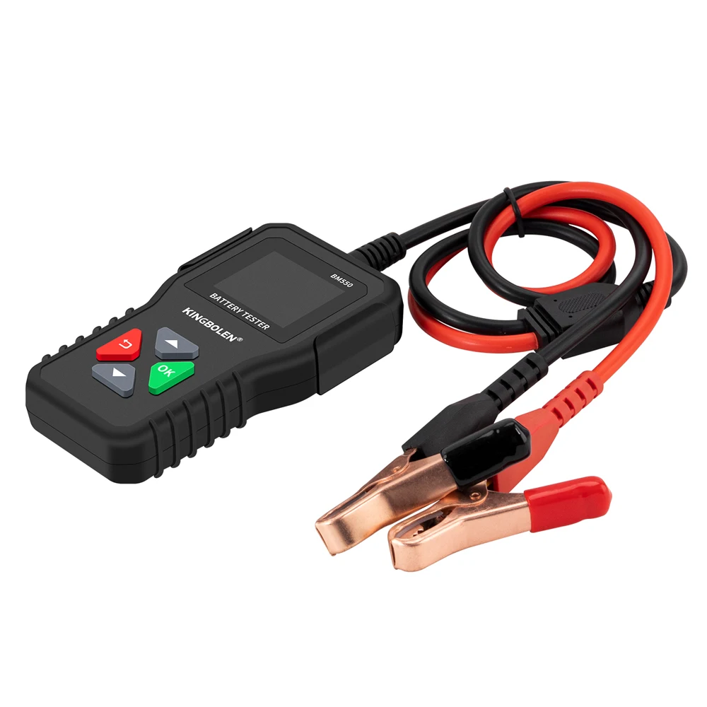 OBDResource Autobatterie Tester 6V 12V 24V Autobatterie messgerät-Tester,  BM550 100-2000CCA Batterietester kfz Ladesystem Test-Scan-Tool Digital  Battery Alternator Analyzer für PKW-LKW ATV SUV Boot : : Auto &  Motorrad