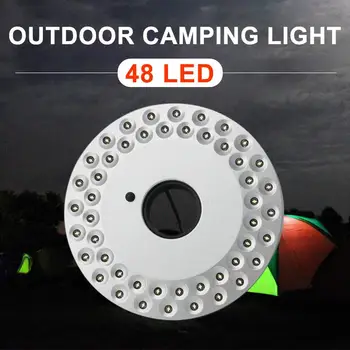 

48 Led Light Durable Lawn Light Pole Light Garden Led Patio Lamp Umbrella Outdoor Camping Tent Portable Lantern Yard Lights