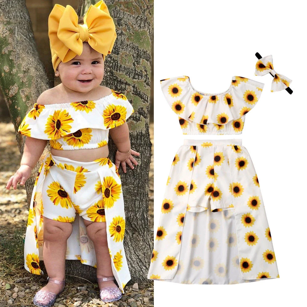 sunflower baby girl clothes