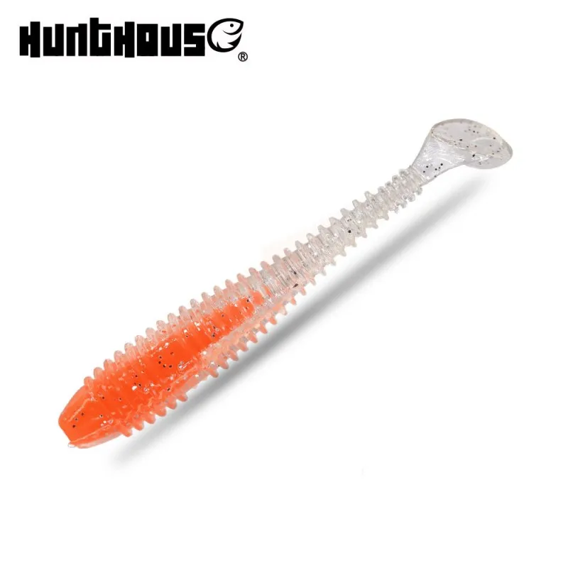 Мягкая пластиковая приманка HUNTHOUSE easy shiner 7 5 см 6 шт./лот с Т образным хвостом для
