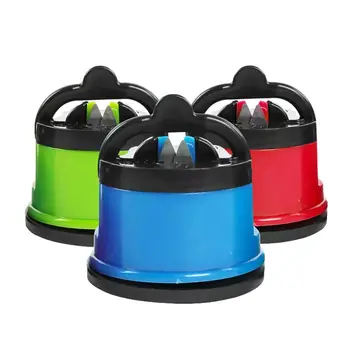 

New Kitchen Knives Sharpener With Suction Cups, Stainless Steel Sharpening Tool For Home Kitchen kit1
