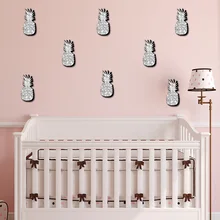 Carveman креативный фон 3D наклейки на стену INS спальня Library Гостиная Водонепроницаемый ананас INS 3D009