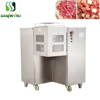

110V 220V meat shredding machine pork slicer machine meat dicing machine beef strip cutter machine meat dicer with 2 blades