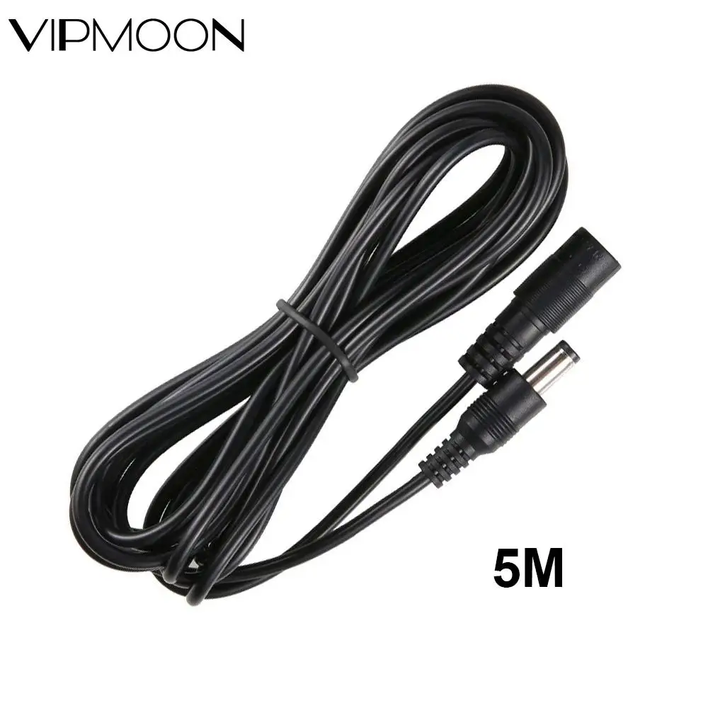 

Male Female Power Cord 1-10M 12V Extension Cable Cord DC 5.5mm x 2.1mm DC Connector 5.5*2.1mm for CCTV System LED Strip Lights