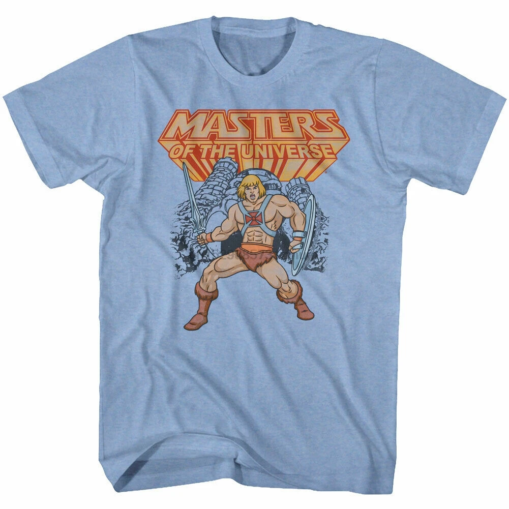MASTERS OF THE UNIVERSE HE-MAN Мужская футболка мужская женская унисекс модная Бесплатная